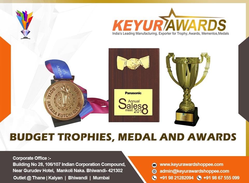 
Budget trophies, medal and awards